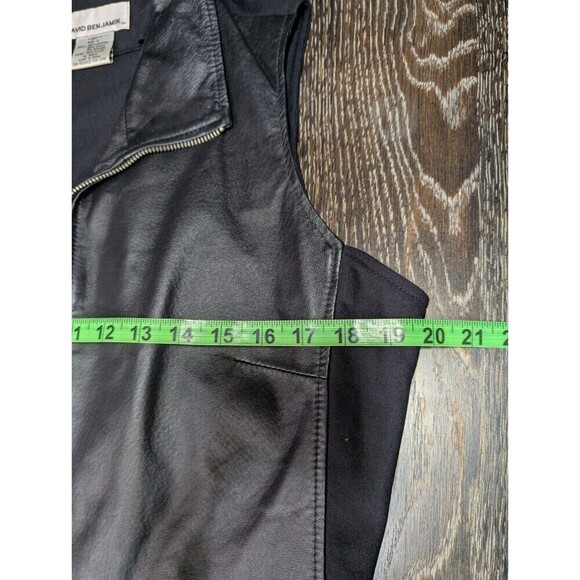 Vintage‎ David Benjamin Leather Vest Large - Picture 6 of 7